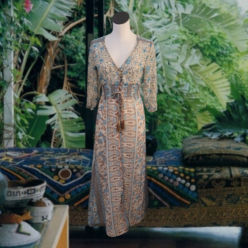 Floral Bohemian Maxi Cover